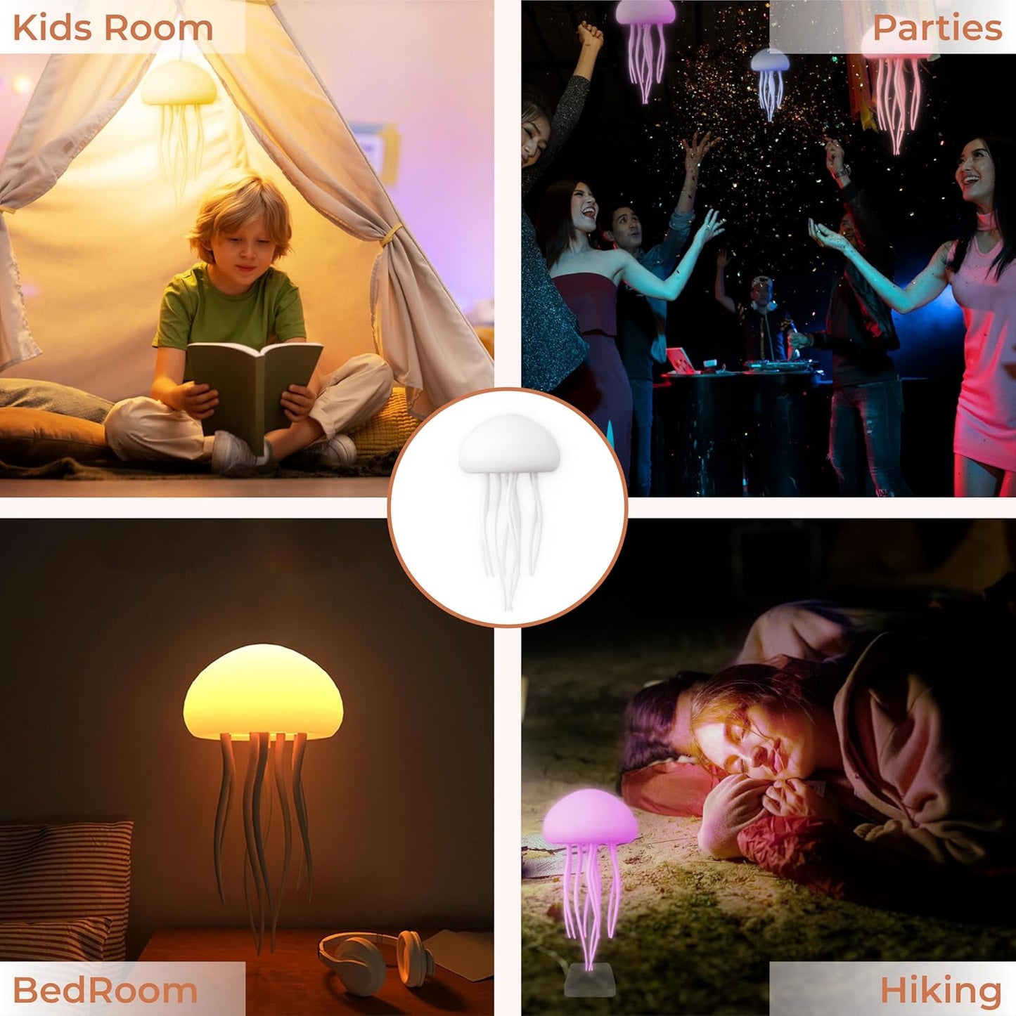 Flash Sale 70% OFF ✨ Aurora™ Floating Jellyfish Mood Light Lamp