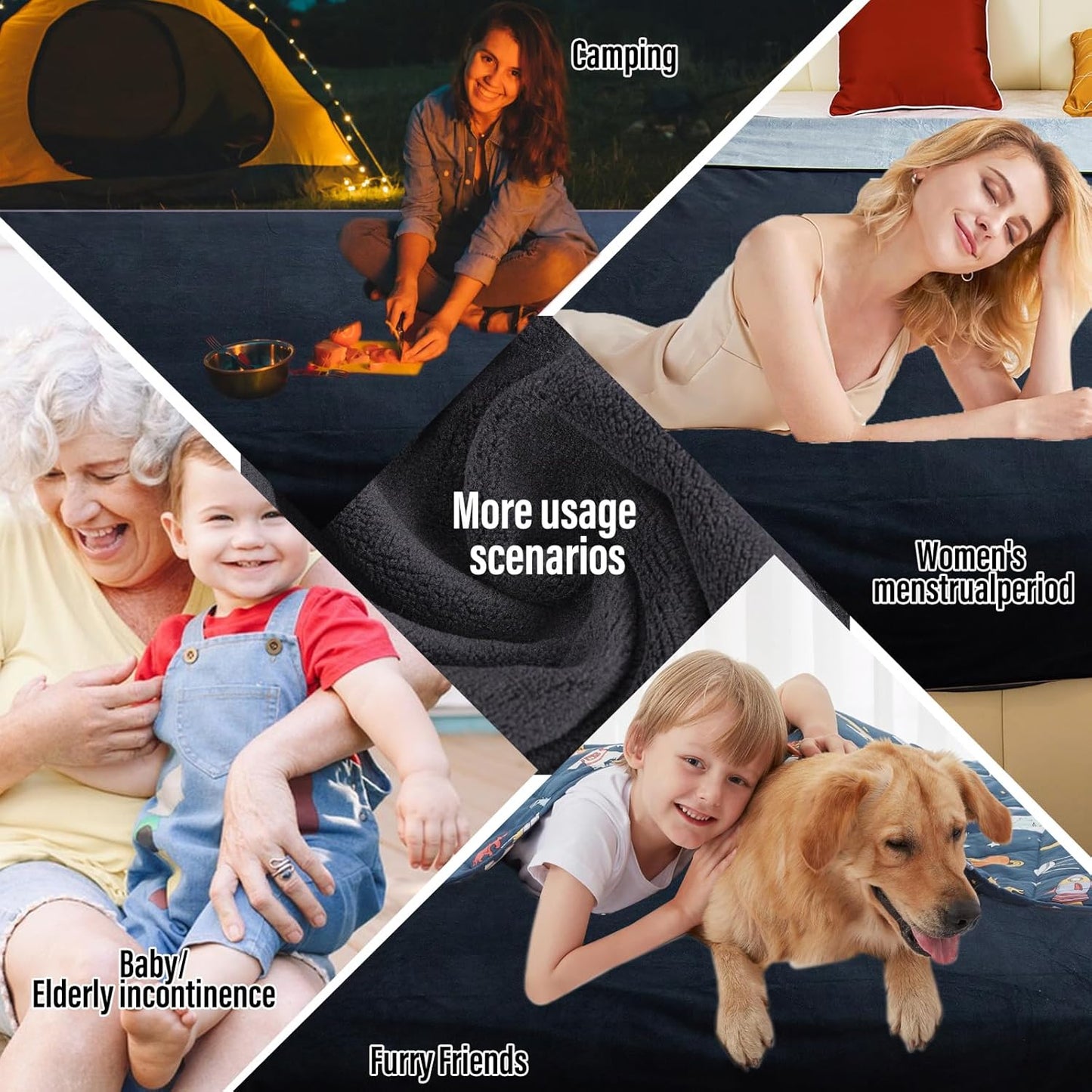 Waterproof Intimacy Blanket 💦 No More Wet Spot
