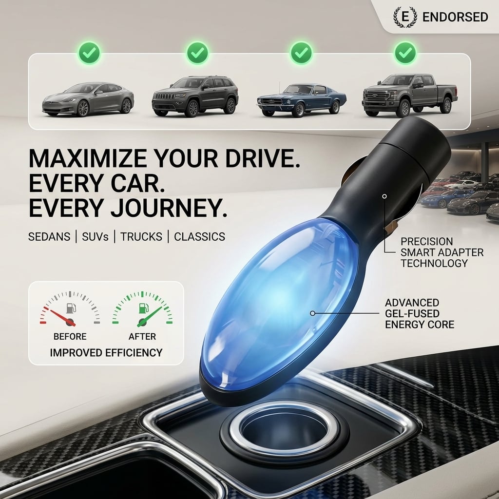 🚗 SAVE 30% On Fuel Consumption ⛽ 2026 NEW Plug-and-Play Fuel Saver for Cars & Trucks
