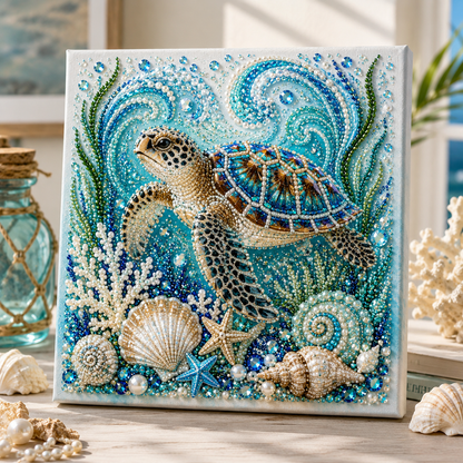 🔥 EARLY AUTMN SALE 49% OFF - DIY 3D Pearl Diamond Painting Kit – Ocean Wonders