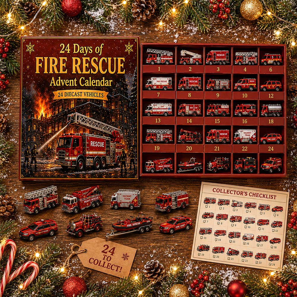 🎄 Early Christmas 49% OFF 🚒 2026 Christmas Fire Rescue - 24 Days Of Fire Rescue Surprises 🎁