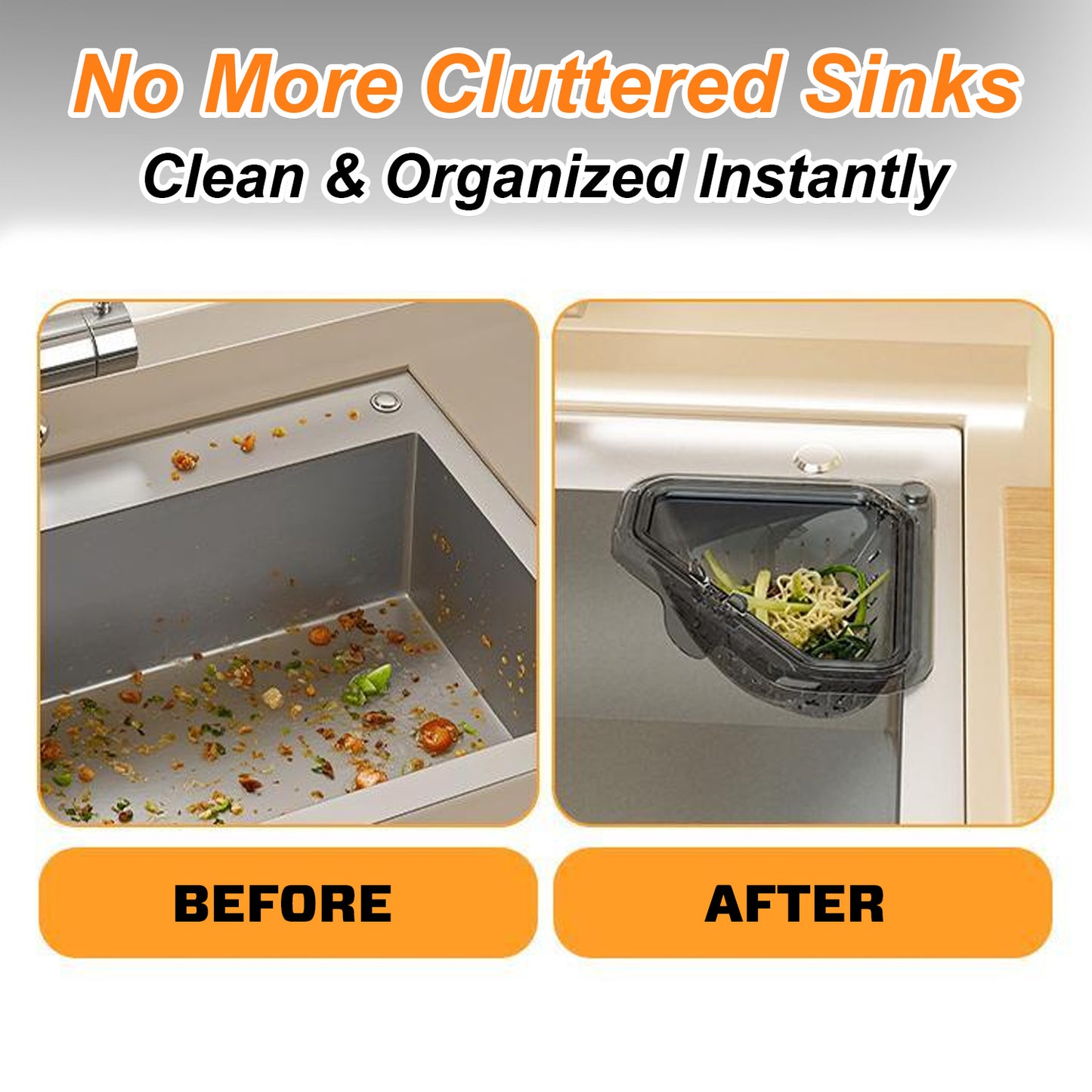 2026 Upgraded Magnetic Sink Drain Basket