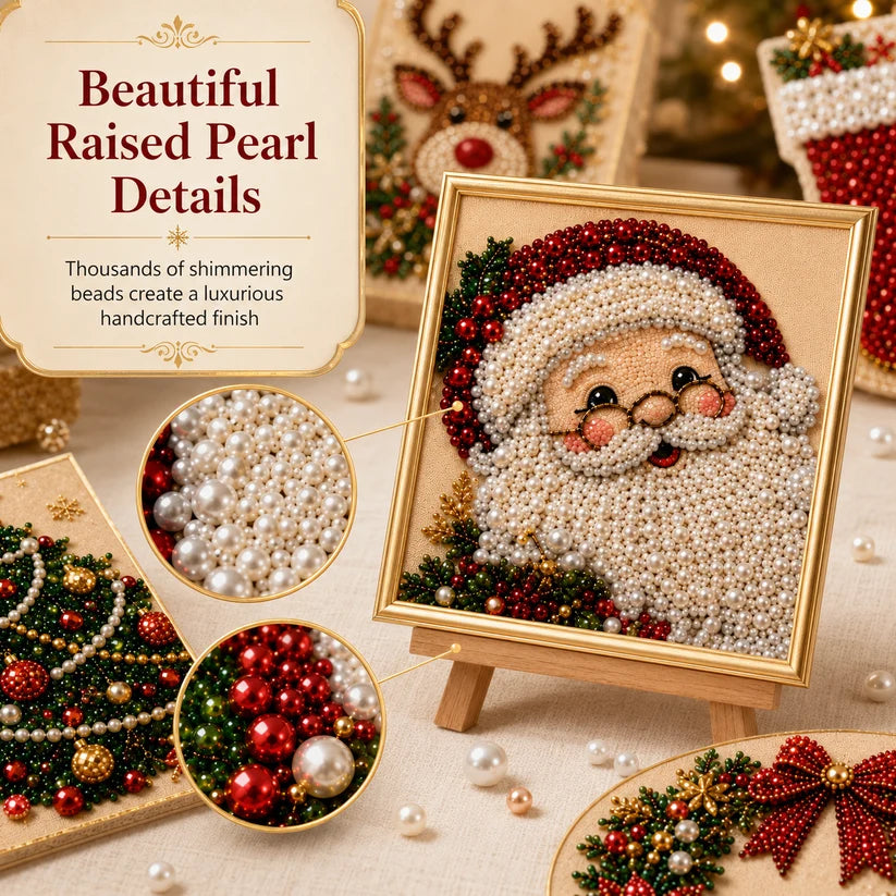 🔥 EARLY CHRISTMAS SALE 49% OFF 🎄 Holiday DIY Diamond Pearl Painting Art Kit