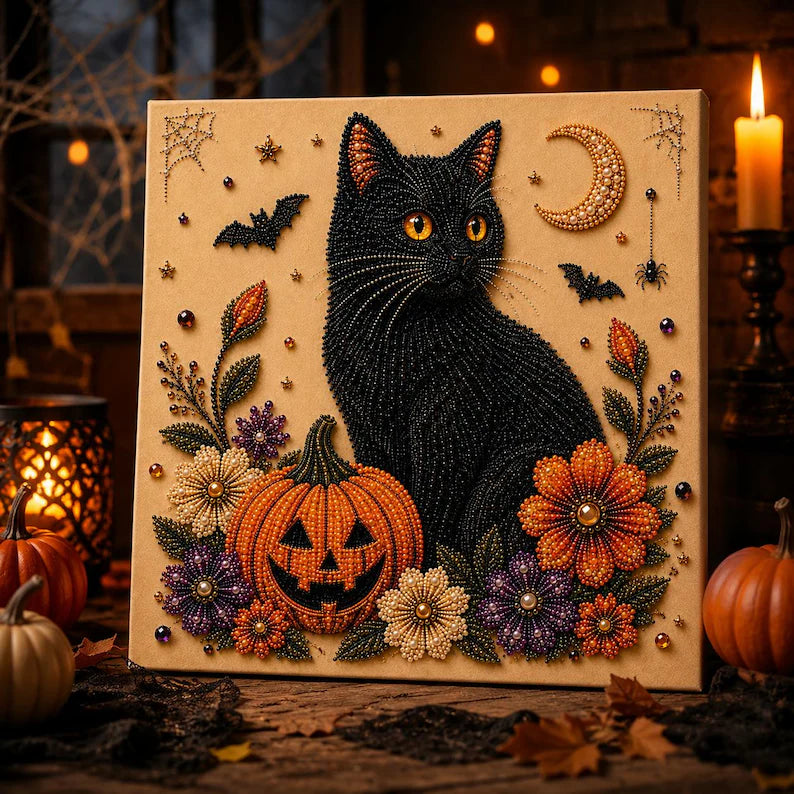 🔥 LAST DAY 49% OFF 🎃 Halloween Pearl Painting Art DIY Kit