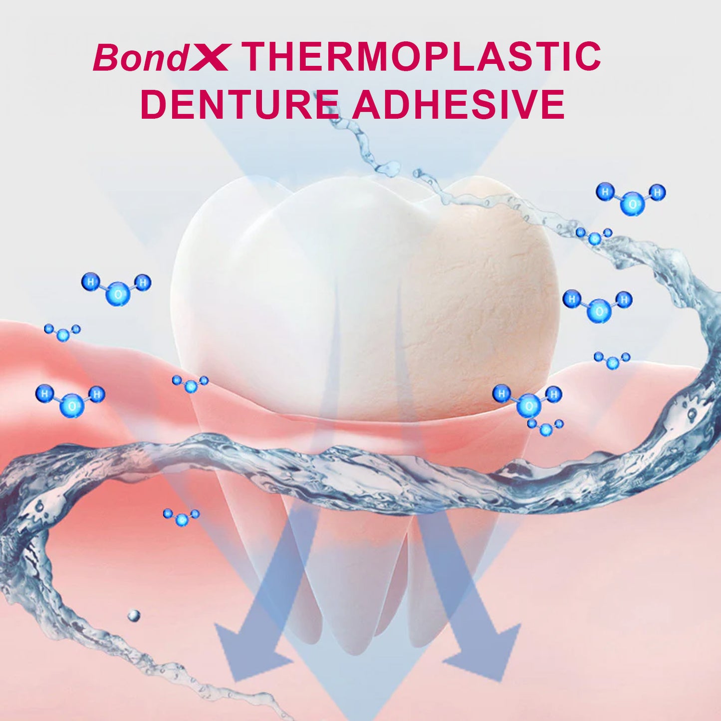 🎃 Halloween Pre-Sale 💥 75% OFF — BONDX Thermoplastic Denture Adhesive