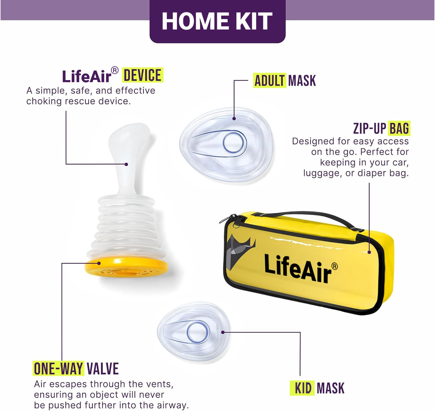 ️🎉 2025 Upgraded 70% OFF 🛡️ LifeAir® Advanced Choking Rescue Device
