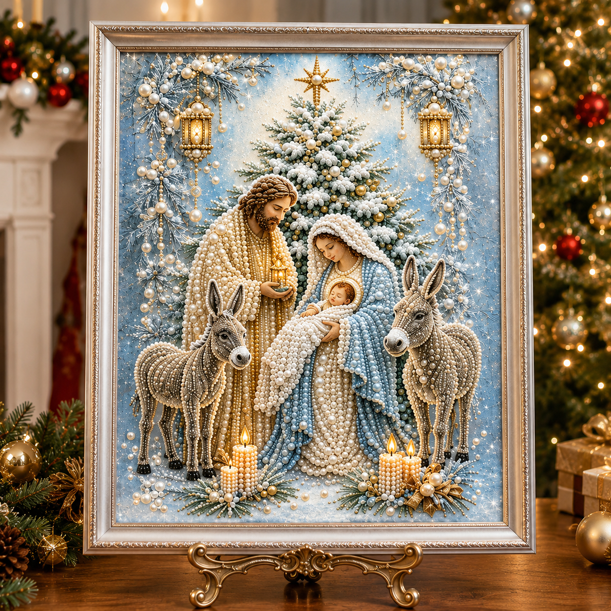 ❄️ EARLY CHRISTMAS SALE 70% OFF 🎄 Christmas & Nativity 3D Pearl Art DIY Kit