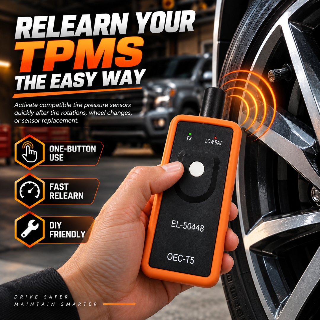 💥 LIMITED OFFER 49% 📟 OFF TPMS Relearn Tool - Tire Pressure Monitoring System Activation Tool for GM Vehicles
