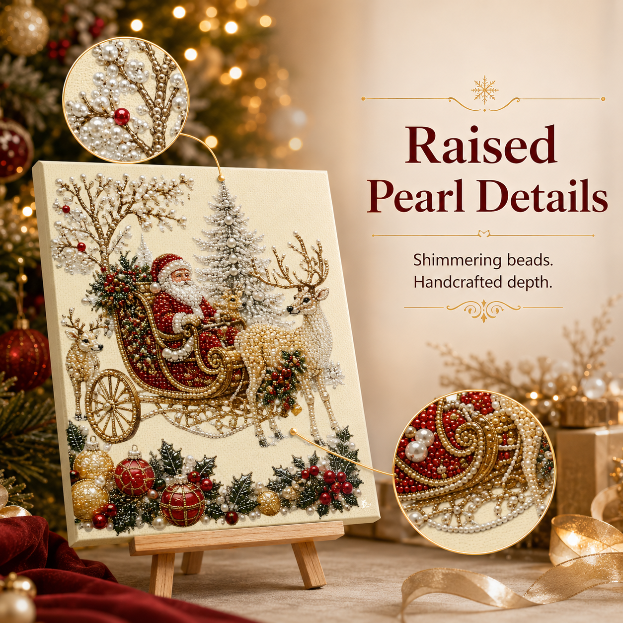 ❄️ EARLY CHRISTMAS SALE 70% OFF 🎄 10 Christmas & Nativity 3D Pearl Art DIY Kit
