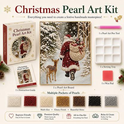 ❄️ EARLY CHRISTMAS SALE 70% OFF 🎄 10 Christmas & Nativity 3D Pearl Art DIY Kit