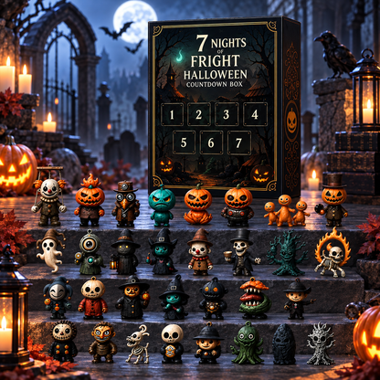 🎃 EARLY HALLOWEEN SALE 49% OFF 🔥 Halloween 31-Night Mystery Countdown Box