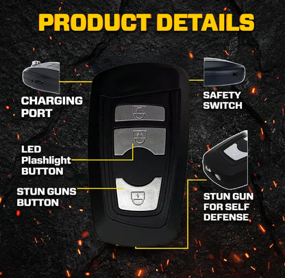 💥 2026 Hot Sale 75% OFF ️🔦 SUPTRUCK™ VoltKey Pro Stun Car Keychain ⚡