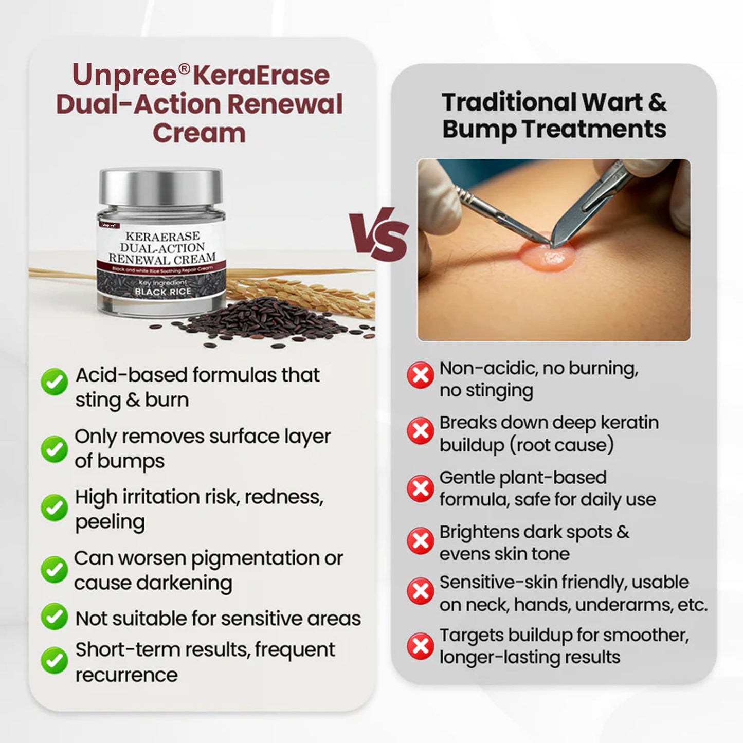 🔥 2026 Holiday Sale 70% OFF ✨ Unpree® KeraErase Dual-Action Renewal Cream