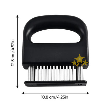 🥩 Special Offer 50% OFF 💥 Professional Spring-Loaded Stainless Steel Meat Tenderizer Tool
