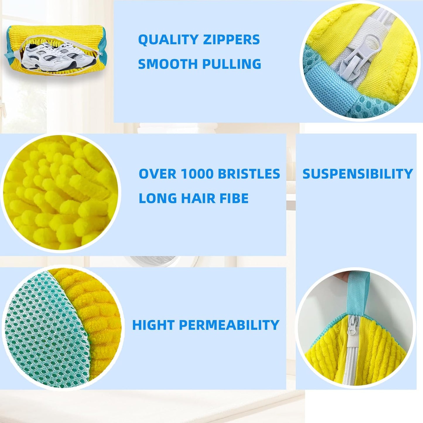 🔥 Hot Sale 70% OFF 🔥 Homivex™ Smart Shoe Washing Bag
