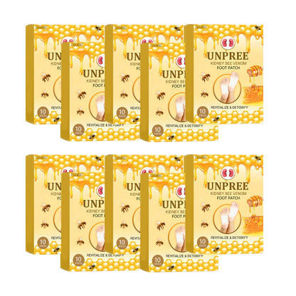 Unpree™ Bee Venom Kidney Foot Patch - Detox and Revitalize Naturally