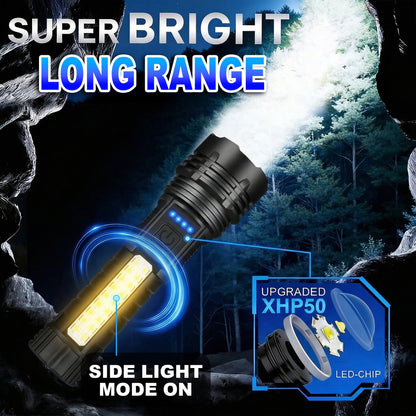 💥 2026 Upgraded 50% OFF ️🔦 SUPTRUCK™ 5 Modes Powerful Emergency Survival Flashlights
