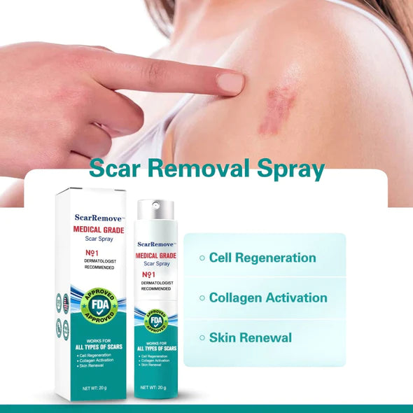 ScarRemove For All Types of Scars (Acne Scars, Tattoos Scars, Surgical Scars, Stretch Marks) ⚡️⚡️⚡️