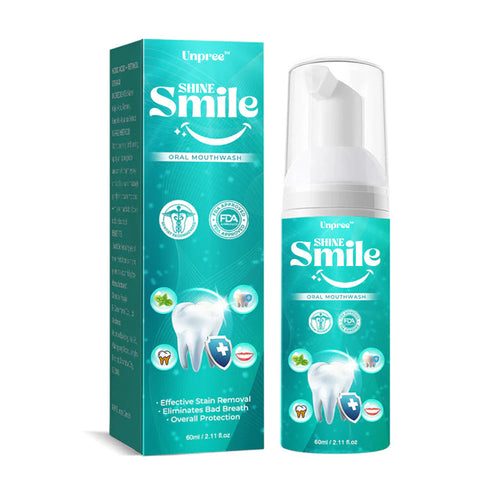 UNPREE™ SHINESmile Oral Mouthwash - Solve All Oral Problems 🔥 LAST DAY SALE 70% OFF 🔥