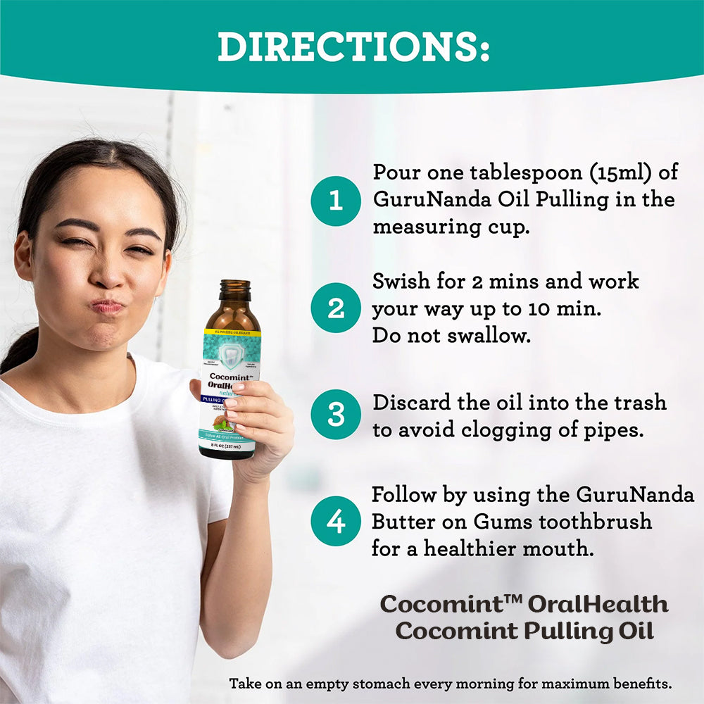 Cocomint™ Oral Health Pulling Oil - Solve all Oral Problems