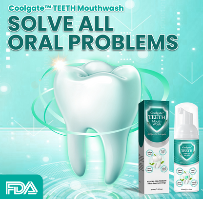 Coolgate™ TEETH Mouthwash - Solve All Oral Problems 🔥 LAST DAY SALE 70% OFF 🔥