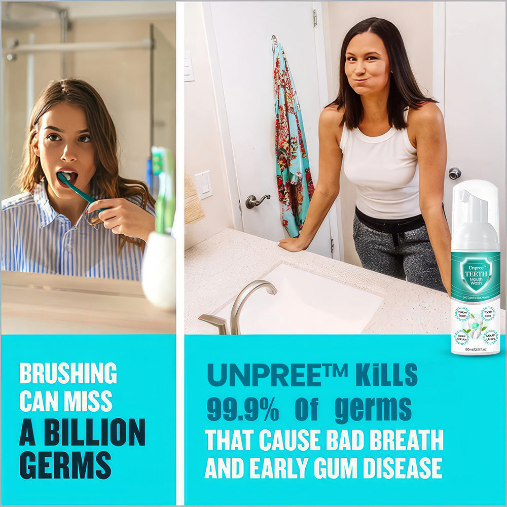 UNPREE™ TEETH Herbal Kolirin Mouthwash - Solve all Oral Problems