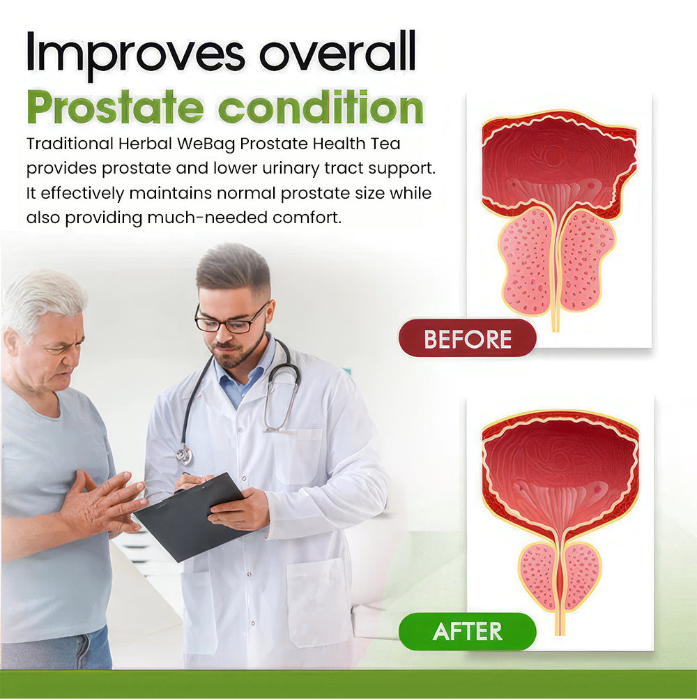 Traditional Herbal Prostate Health Tea Certificure Store