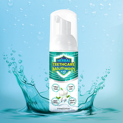 HERBAL TEETHCare Mouthwash - Solve all Oral Problems 🔥 LAST DAY SALE 70% OFF 🔥