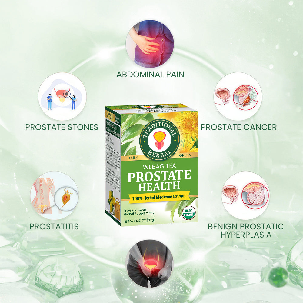 TRADITIONAL HERBAL Prostate Health Tea 🔥 Power Up Your Prostate 💪 LAST DAY SALE 70% OFF