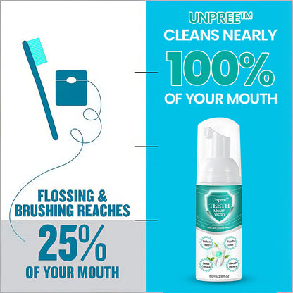 Unpree TEETH Herbal Mouthwash - Solve all Oral Problems 🔥 LAST DAY SALE 70% OFF 🔥