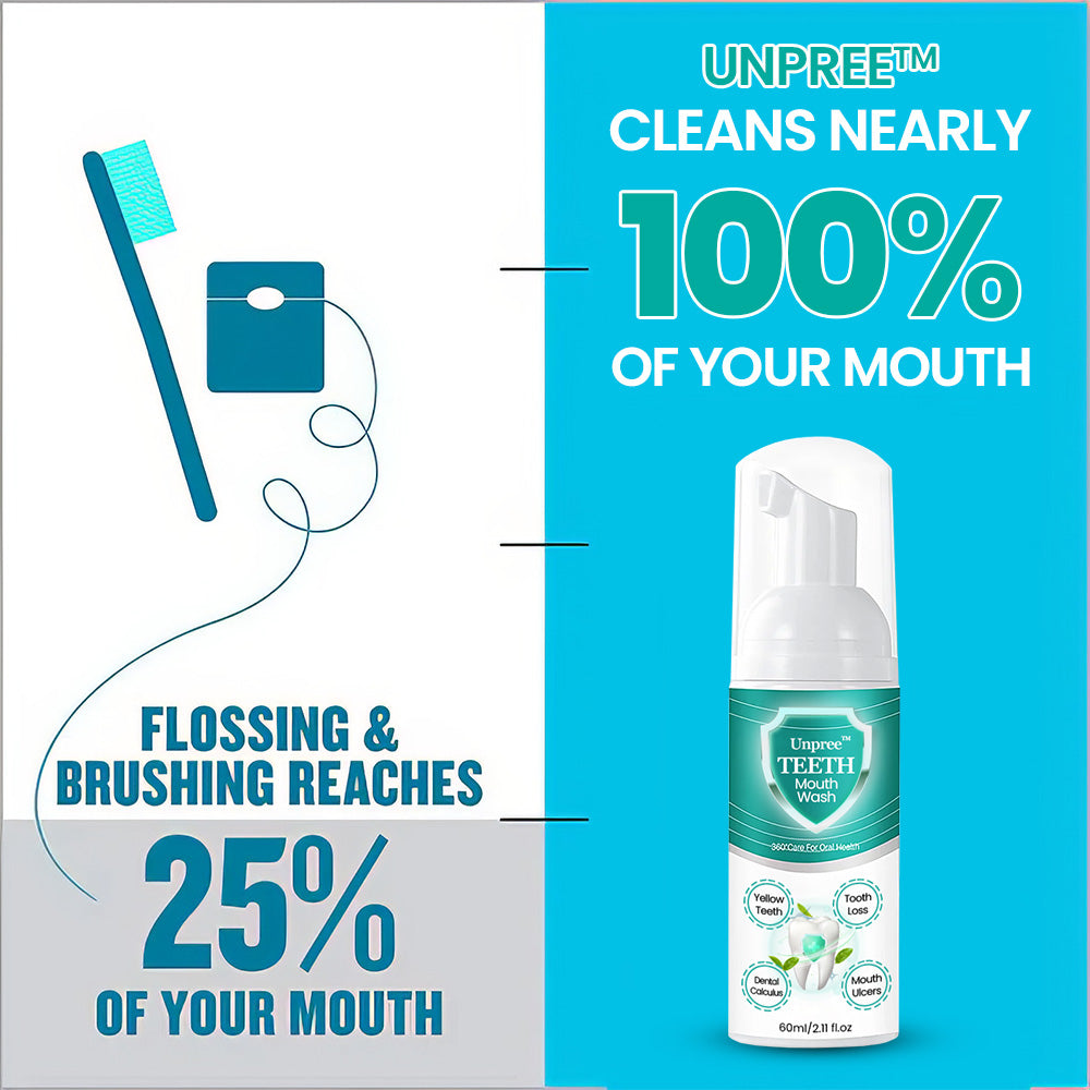 UNPREE TEETH Herbal Mouthwash - Solve all Oral Problems