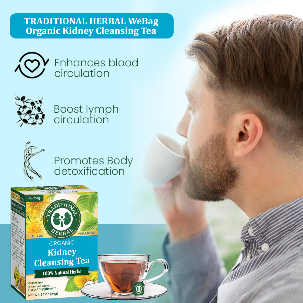 TRADITIONAL HERBAL Webag Kidney Cleansing Tea 🔥 LAST DAY SALE 70% OFF 🔥