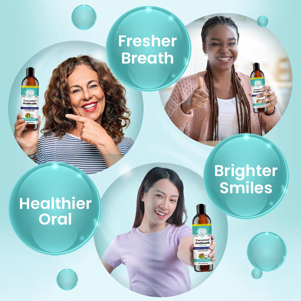 Cocomint™ Oral Health Pulling Oil - Solve all Oral Problems