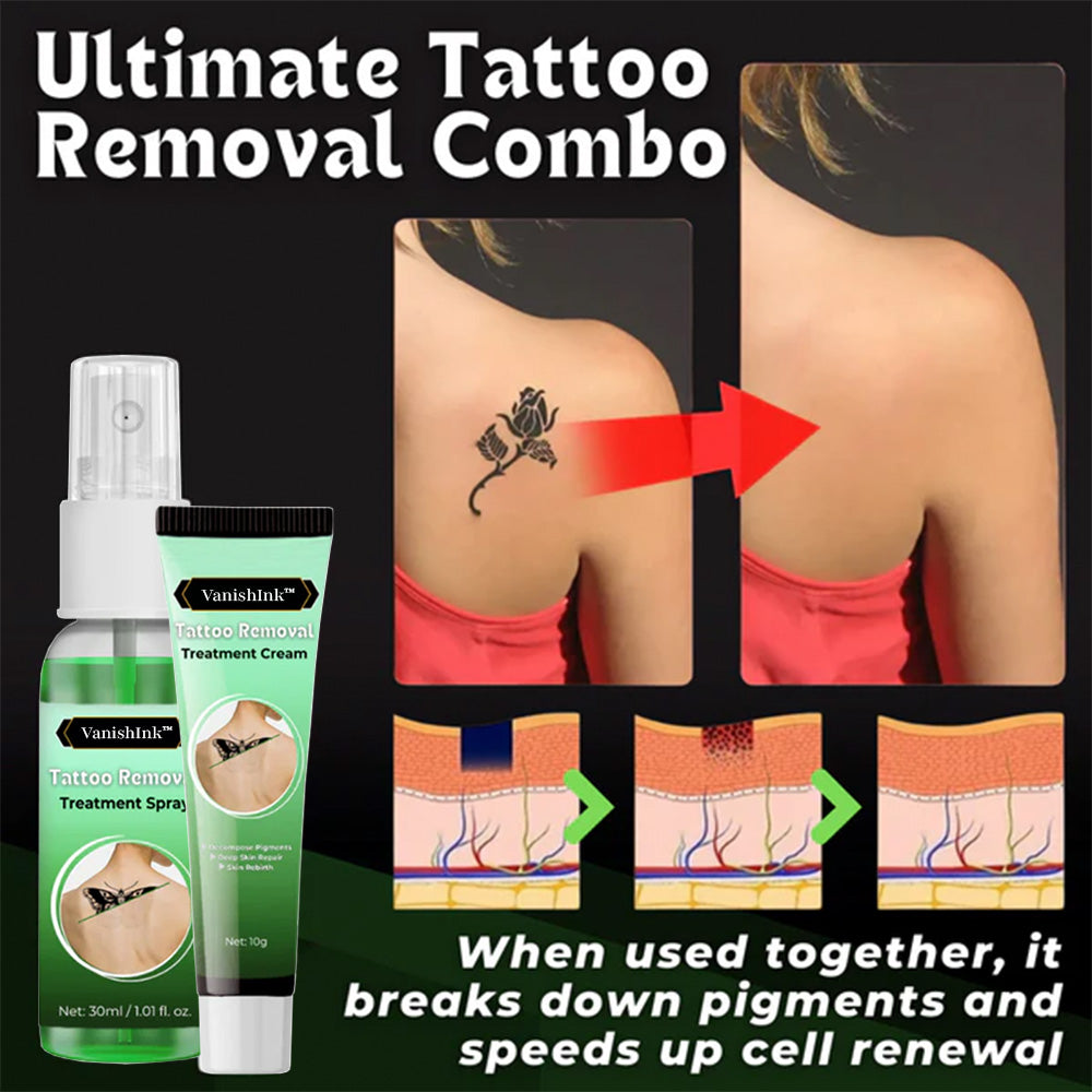 VanishInk™ Tattoo Removal Treatment Set - 🔥 LAST DAY SALE 80% OFF 🔥