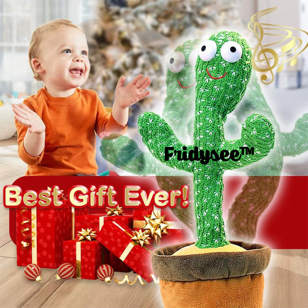 Fridysee Dancing Talking Cactus Plush Toy