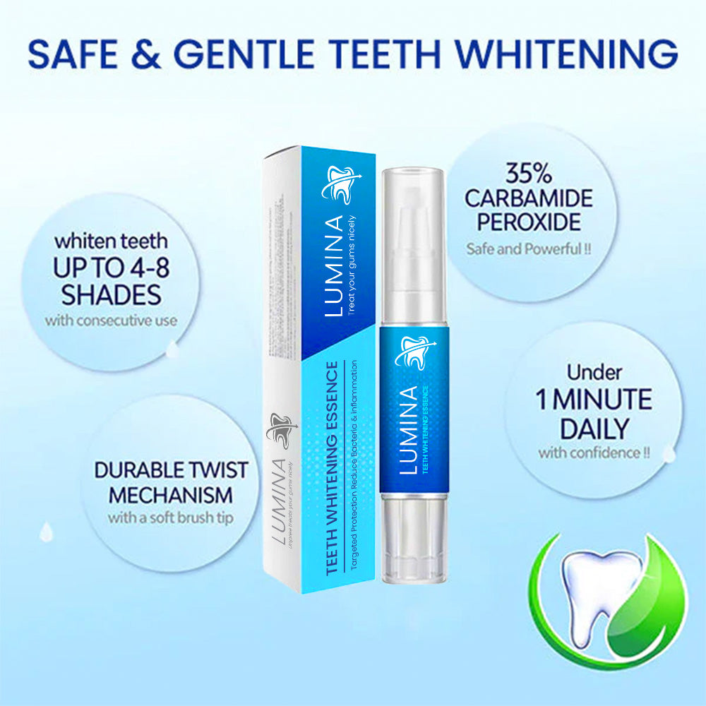 LUMINA™ Teeth Whitening Essence 🔥 LAST DAY SALE 70% OFF 🔥