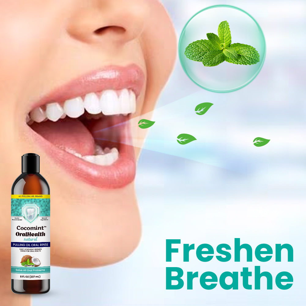 Cocomint™ Oral Health Pulling Oil - Solve all Oral Problems