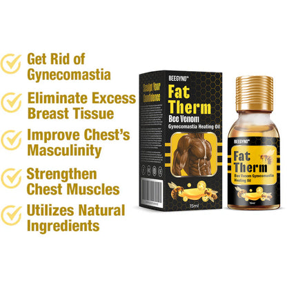 BEEGYNO™ FatTherm Bee Venom Gynecomastia Heating Oil