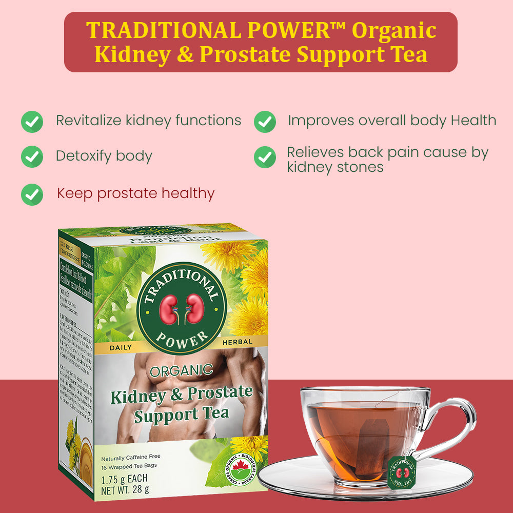 TRADITIONAL POWER™ Organic Kidney & Prostate Support Tea