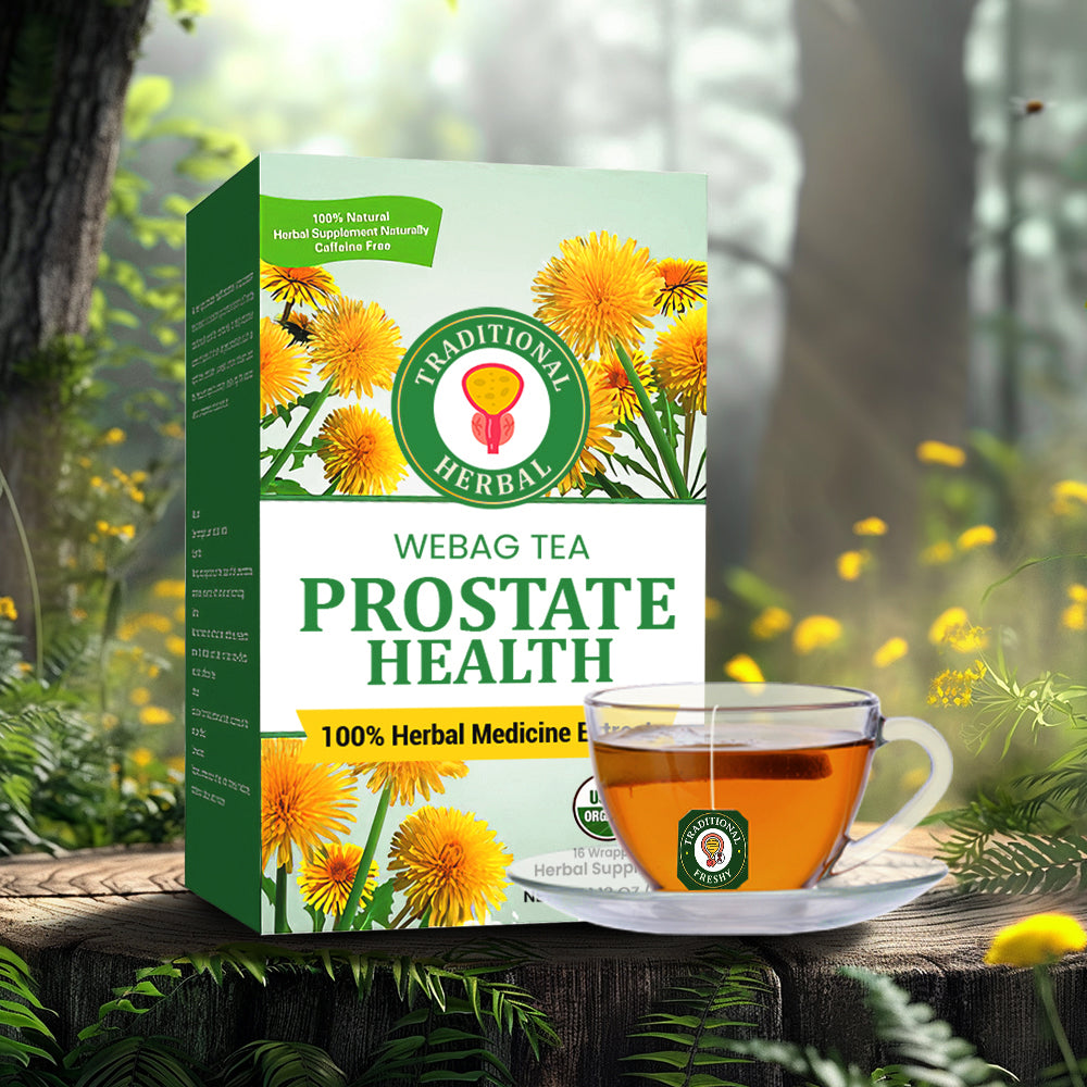 TRADITIONAL HERBAL Organic Prostate Healthy Tea 💪Reclaim Your Masculine Power💪LAST DAY SALE 70% OFF