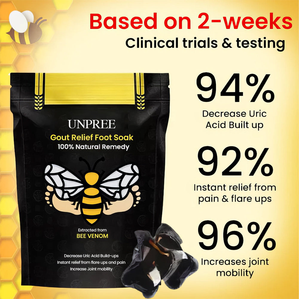 UNPREE™ Gout Relief Foot Soak 💥 85% Limited Discounts 🎉