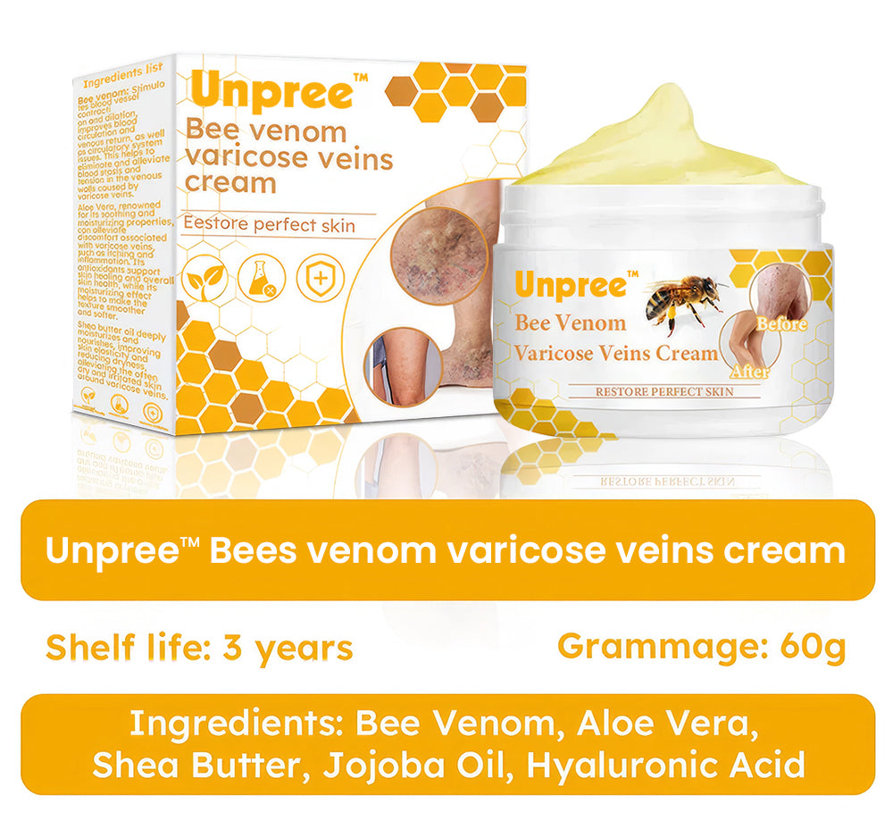 Unpree™ Bees Venom Varicose Veins Cream