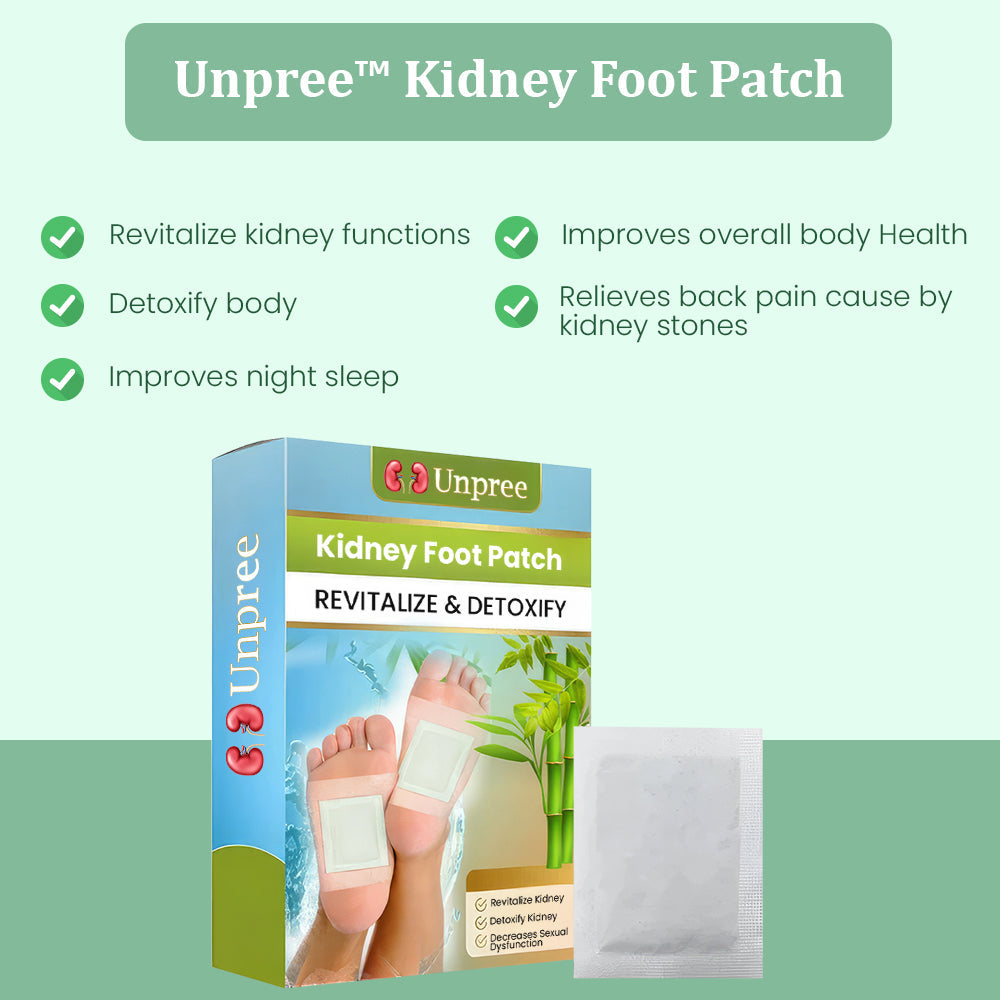 Unpree™ Kidney Foot Patch - Detox and Revitalize Naturally