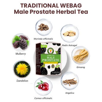 TRADITIONAL WEBAG Herbal Male Prostate Tea 💪Reclaim Your Masculine Vigor💪 LAST DAY SALE 75% OFF