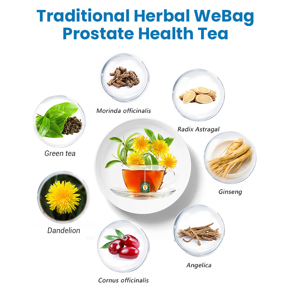 TRADITIONAL WEBAG™ Herbal Prostate Healthy Tea 💪Reclaim Your Strength💪LAST DAY SALE 70% OFF