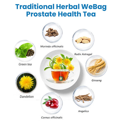 TRADITIONAL WEBAG™ Herbal Prostate Healthy Tea 💪Reclaim Your Strength💪LAST DAY SALE 70% OFF