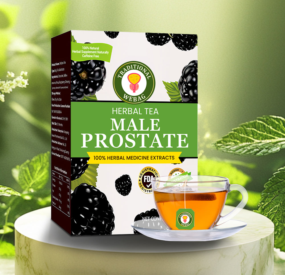 TRADITIONAL WEBAG Herbal Male Prostate Tea 💪Reclaim Your Masculine Vigor💪 LAST DAY SALE 75% OFF