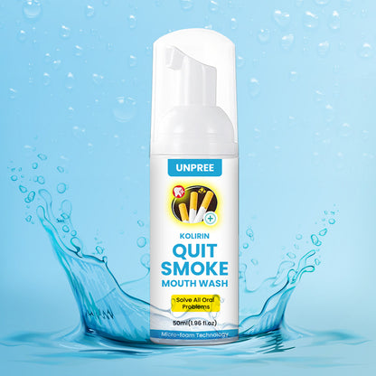 🎉 2025 Limited 70% OFF ️🔥 UNPREE™ Kolirin QuitSmoke Mouthwash - Solve All Oral Problems
