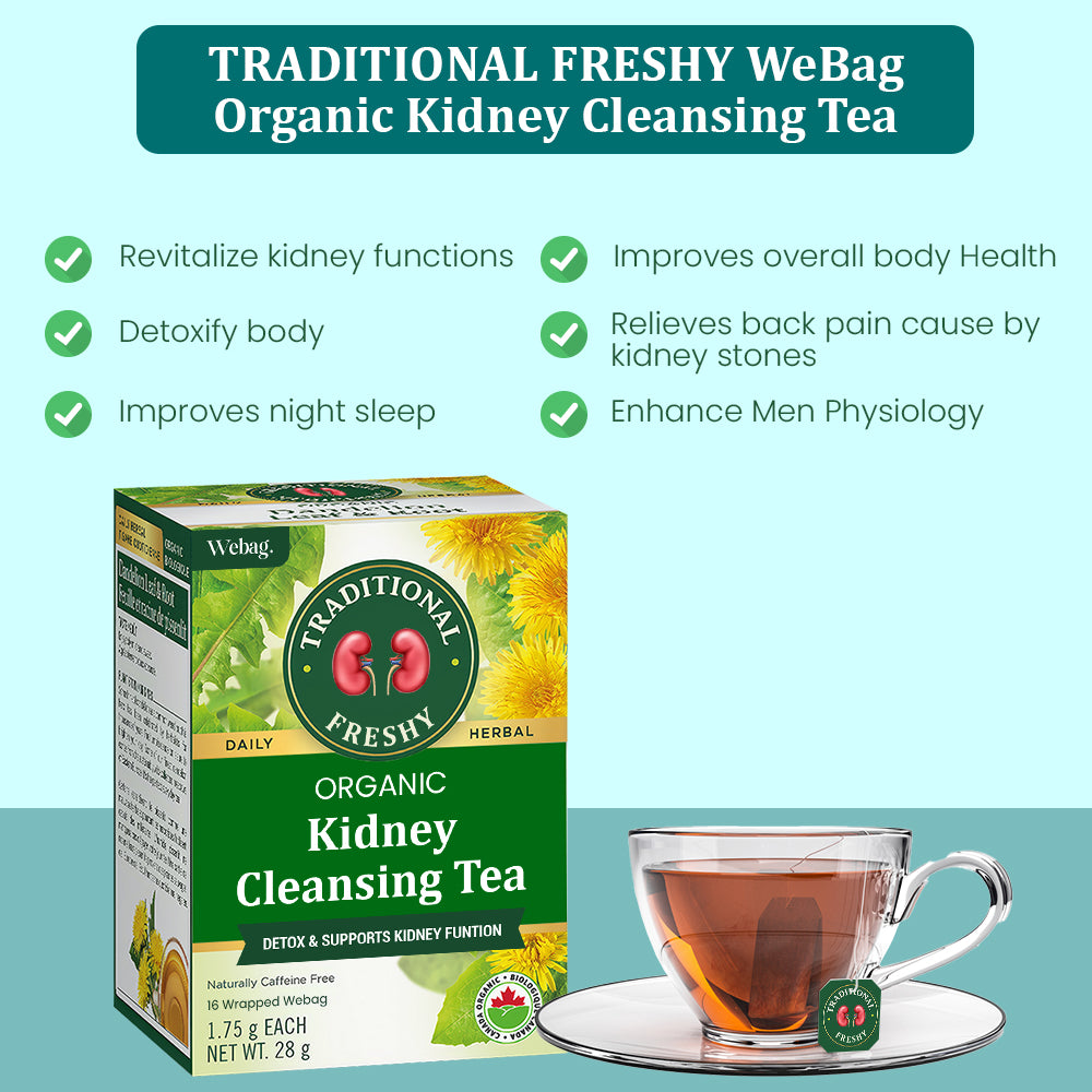 TRADITIONAL WEBAG™ Organic Kidney Health Tea 🔥LAST DAY SALE 70% OFF 🔥