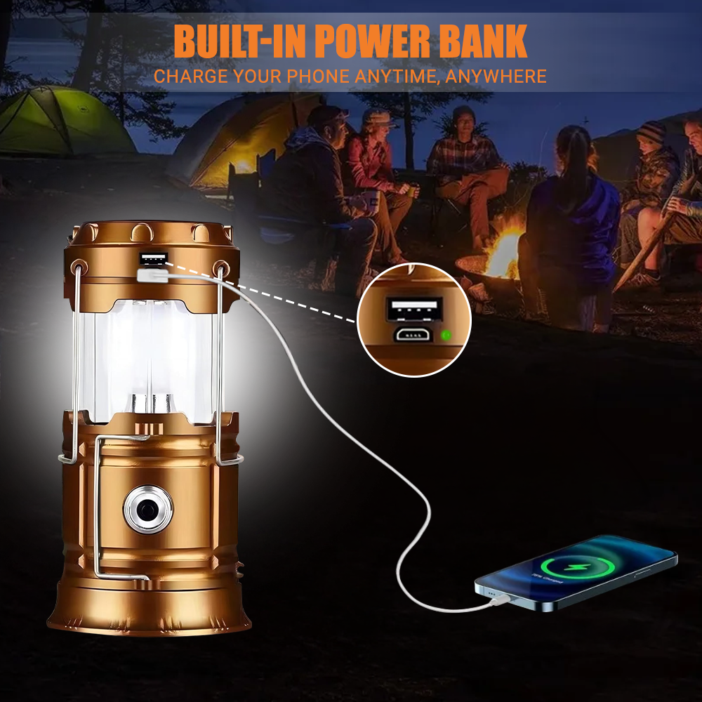 2026 Upgraded Lumora™ 4in1 Solar Emergency Survival Lantern ⚡ #1 Must-Have for Power Outages